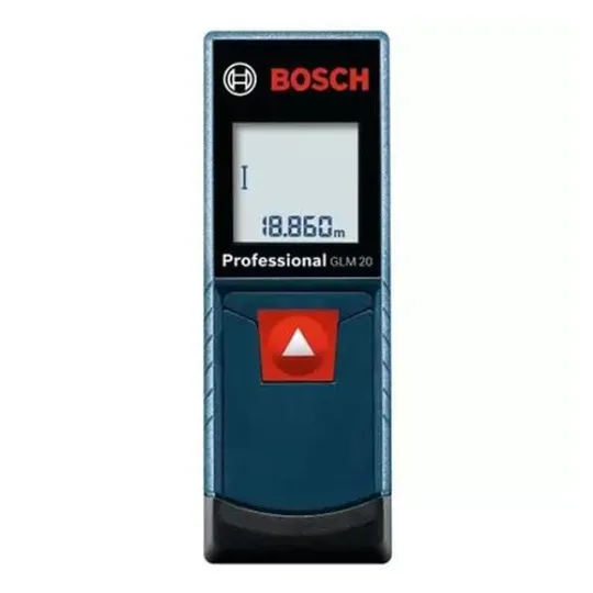 Trena a Laser Bosch GLM-20 para Medições de 0,15M até 20M