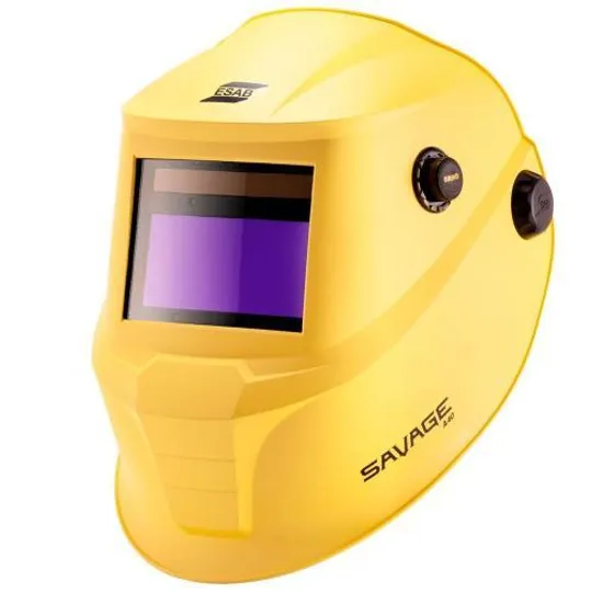 Máscara de Solda Automática Savage A40 Amarelo Ton. 9 até 13