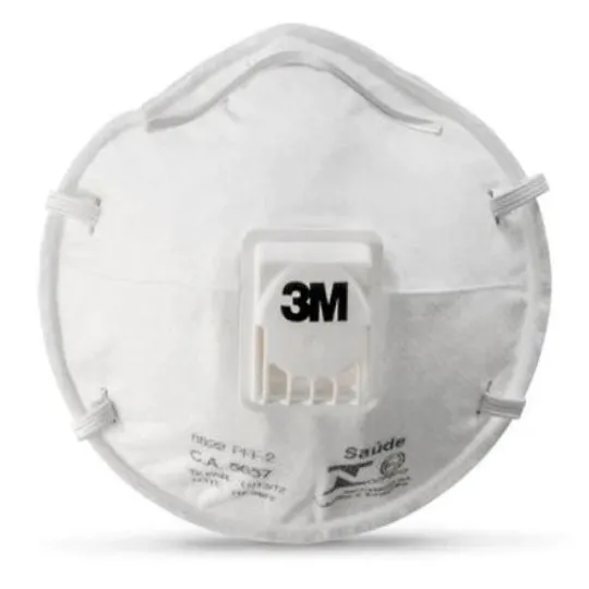Respirador Descartável Concha 3M 8822 PFF2/N95 com Válvula