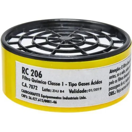Filtro RC 206 para Respirador CG 306