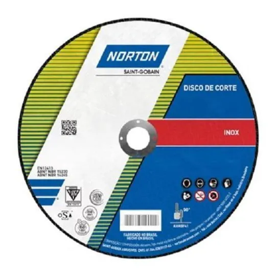 Disco Corte Norton Super Inox AR332 4.1/2 x 1/8 x 7/8