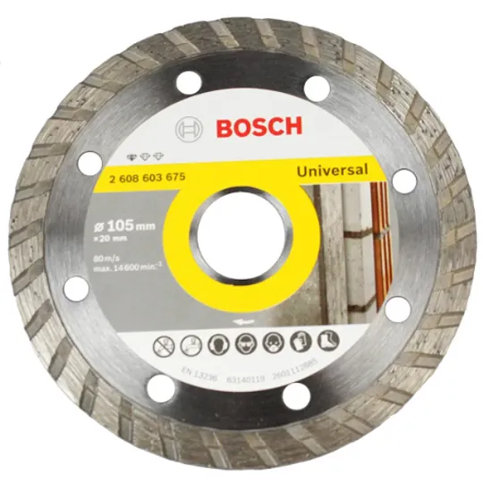 Disco Diamantado Bosch Standard Turbo 105mm