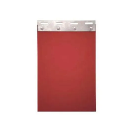 Cortina de Solda em Tiras Carbografite Vermelha 2mmx200mmx2m